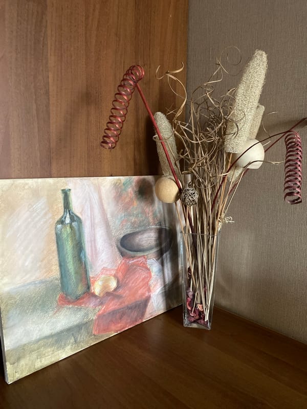 Quiet domestic moments captured during rainy morning in Izhevsk