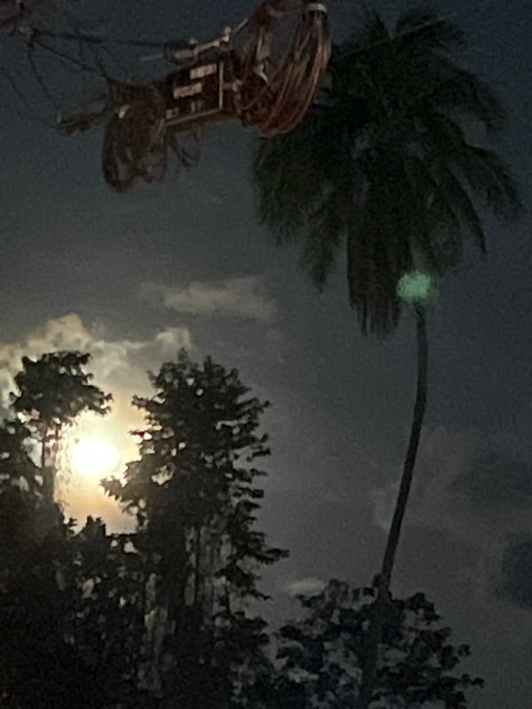Resort nightlife captured at Baan Lamai Thailand beach destination
