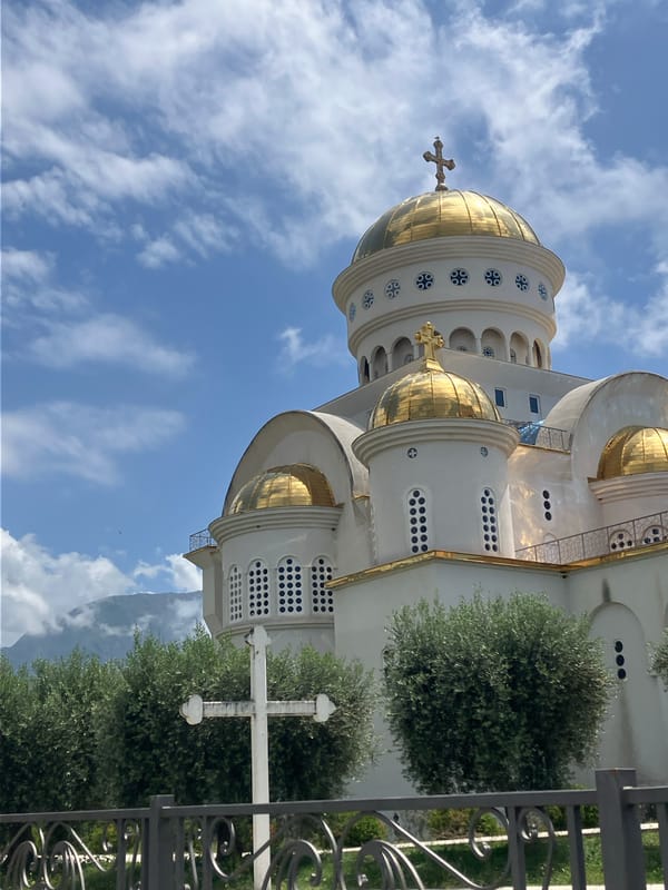Orthodox cathedral and urban scenes documented in Bar, Montenegro