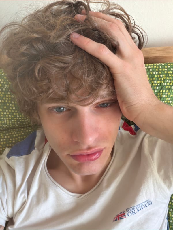 Portrait captured of young person in Milan