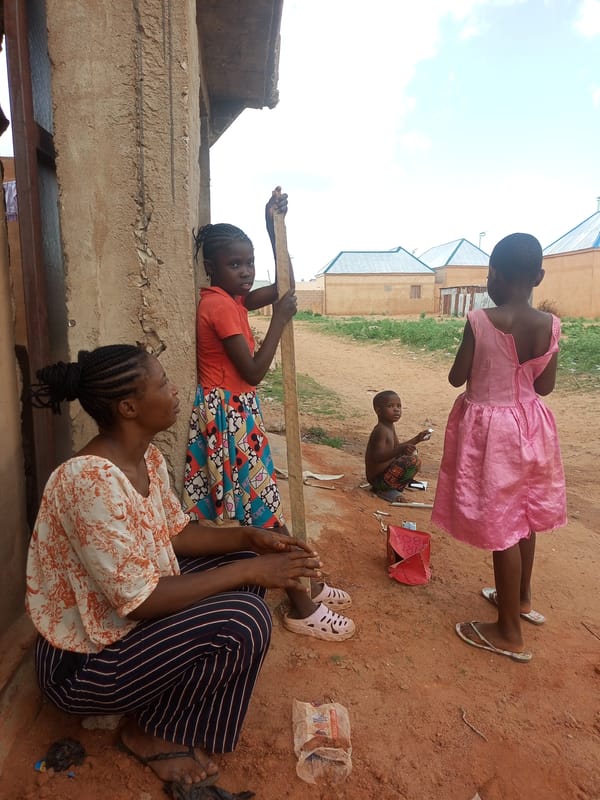 Daily life scenes captured in Tempure, Nigeria community