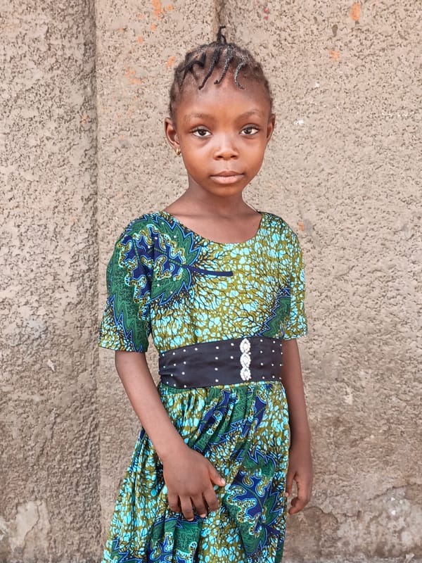 Children photographed in morning scenes across Nigerian communities