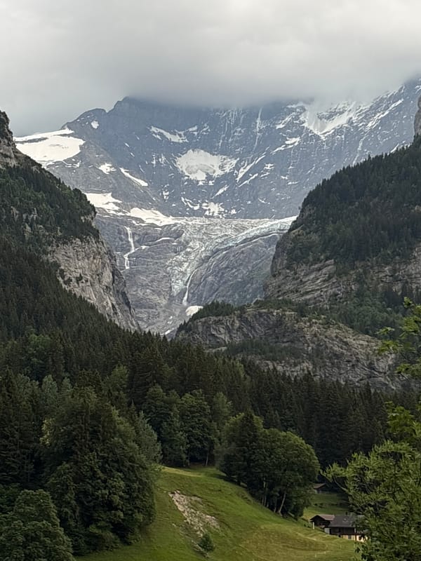 Afternoon exploring Grindelwald's alpine roads and glacier views