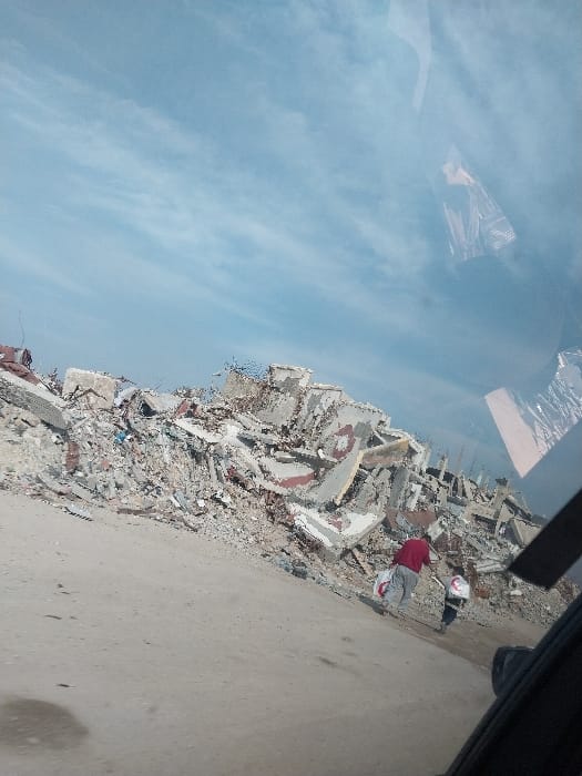Gaza urban destruction documented across multiple locations