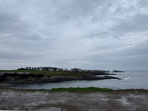 Overcast morning coastal view captured in Tsarevo Bulgaria