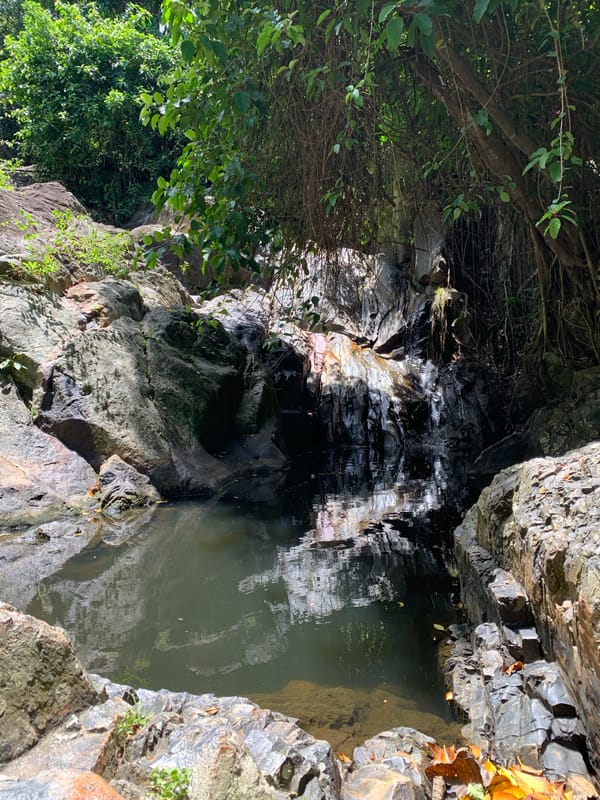 Morning visit to Na Muang Waterfall 2, Ko Samui