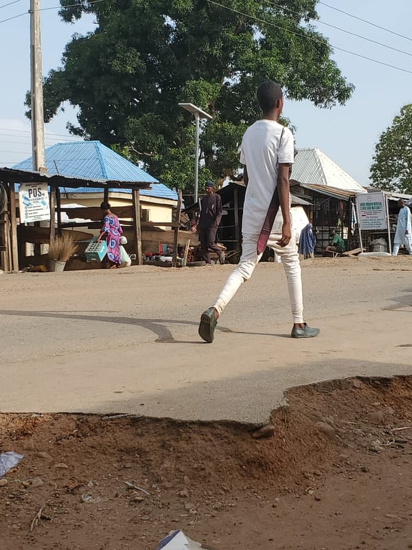 Daily street life documented in Mararaba, Nigeria