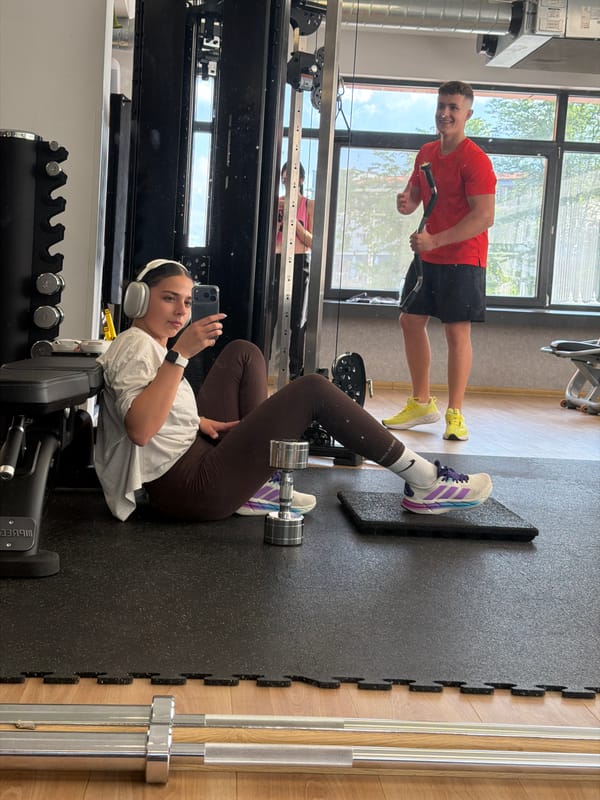 Afternoon gym sessions and activities documented in Gabrovo, Bulgaria