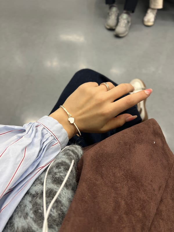 Person spotted seated in public space in Seoul