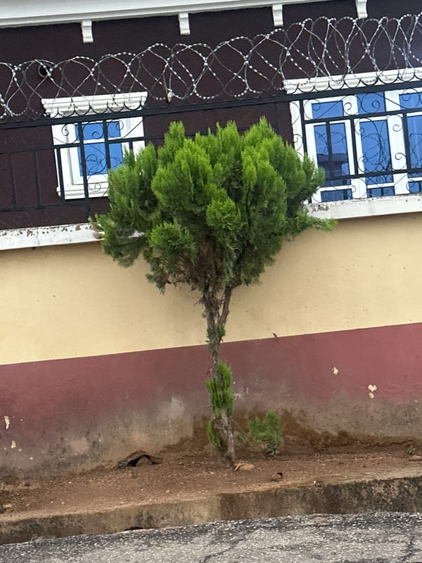 Overcast evening street scenes documented across Jos, Nigeria