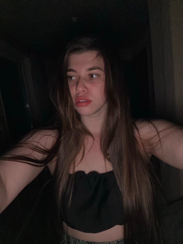 Woman photographed in multiple indoor settings in Мещёры, Russia