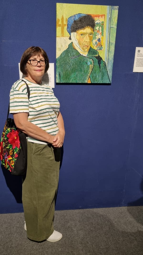 Immersive Van Gogh exhibition at Kyiv's Expocenter complex