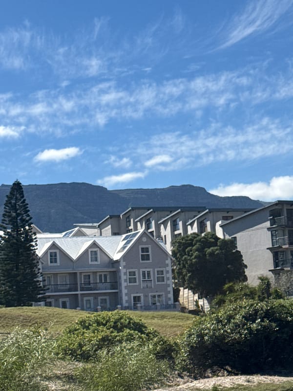 Afternoon scenes captured around Hout Bay residential and commercial areas