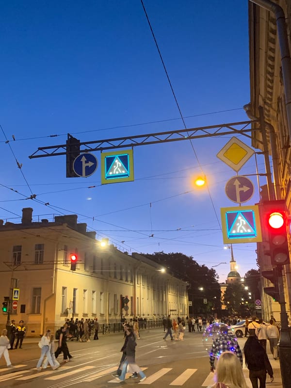Evening stroll through Saint Petersburg's imperial landmarks and monuments