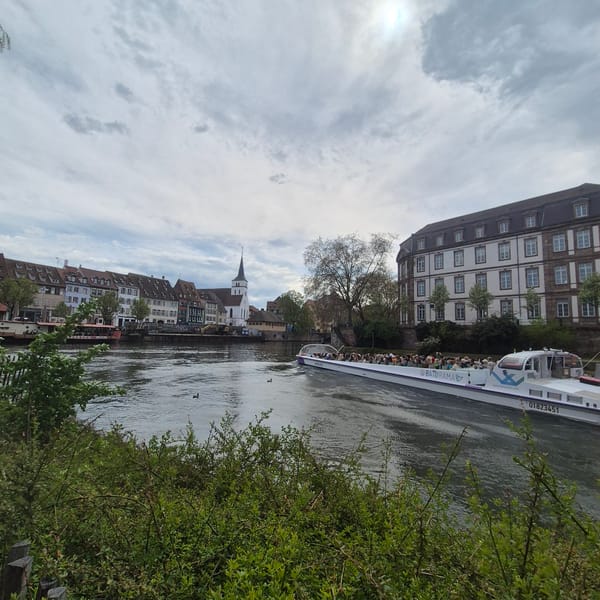 Springtime stroll through Strasbourg's canals and historic architecture documented