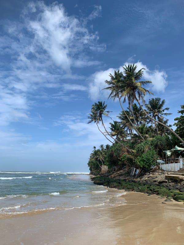 Kabalana and Kathaluwa coastline, Sri Lanka's south shore