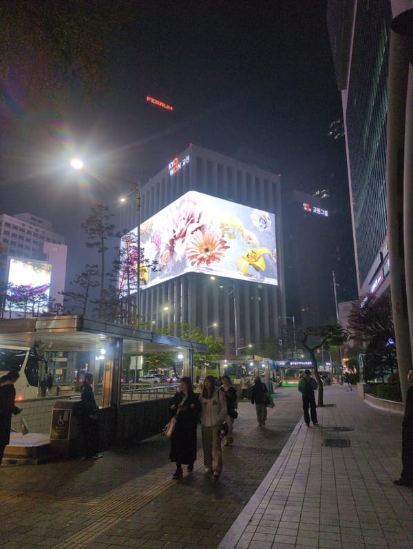 Seoul residents document art, arcades, transit during morning hours