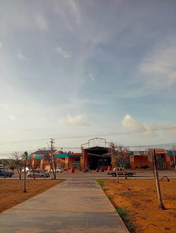 Evening around Juan Griego: supermarket run, waterfront dusk, local streets