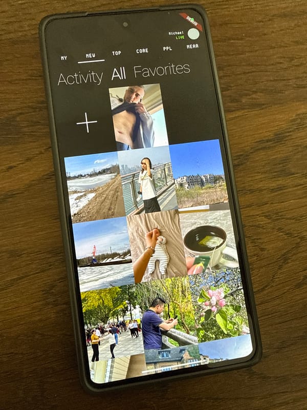 Smartphone app interface observed in Netanya