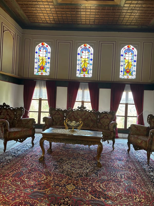 Historic Kordopulov House in Melnik Bulgaria documented by visitors