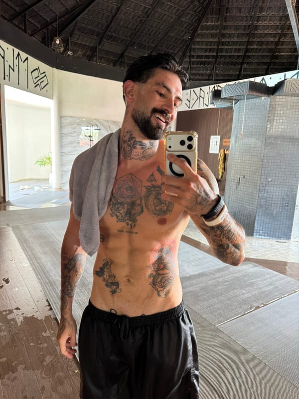 Tourist takes poolside selfie at Kathu hotel