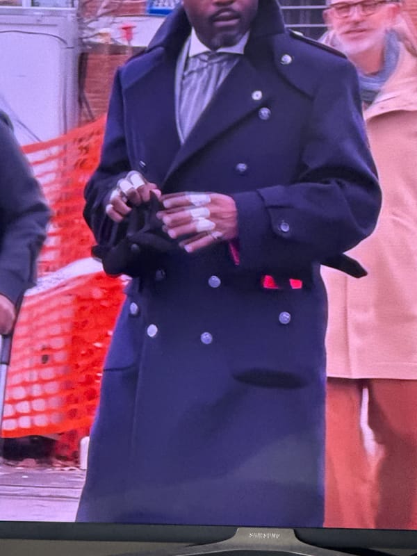 Close-up fashion shots of formal outerwear in Dubai