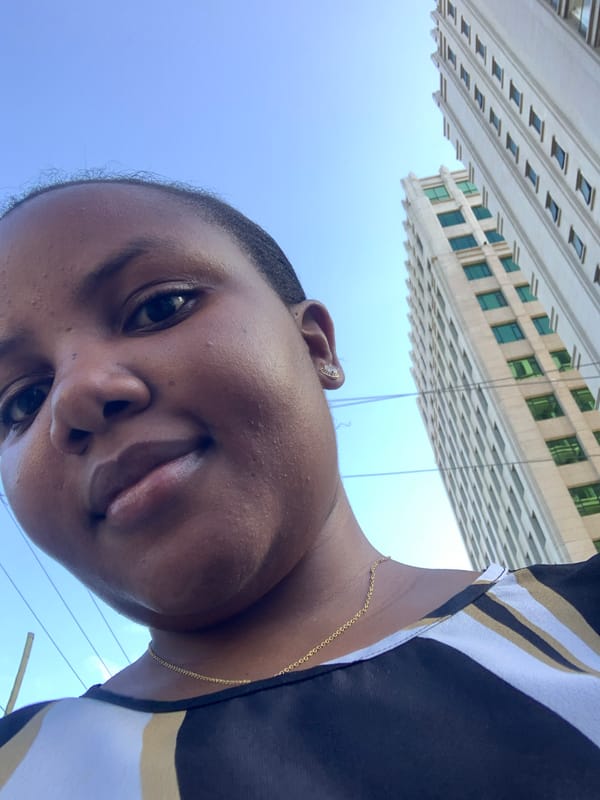 Morning selfie captured in Dar es Salaam, Tanzania