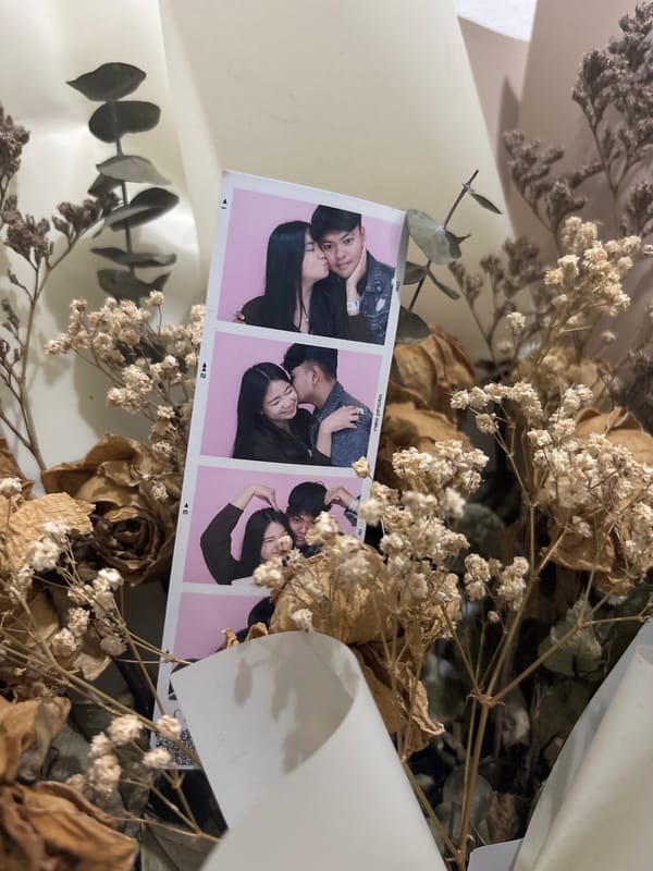 Young couple captures intimate moments in North Jakarta photo session