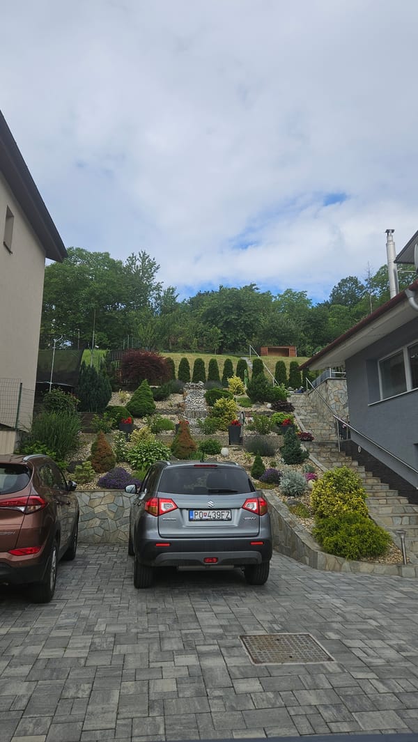 Morning walk through residential Prešov captured in 15 photographs