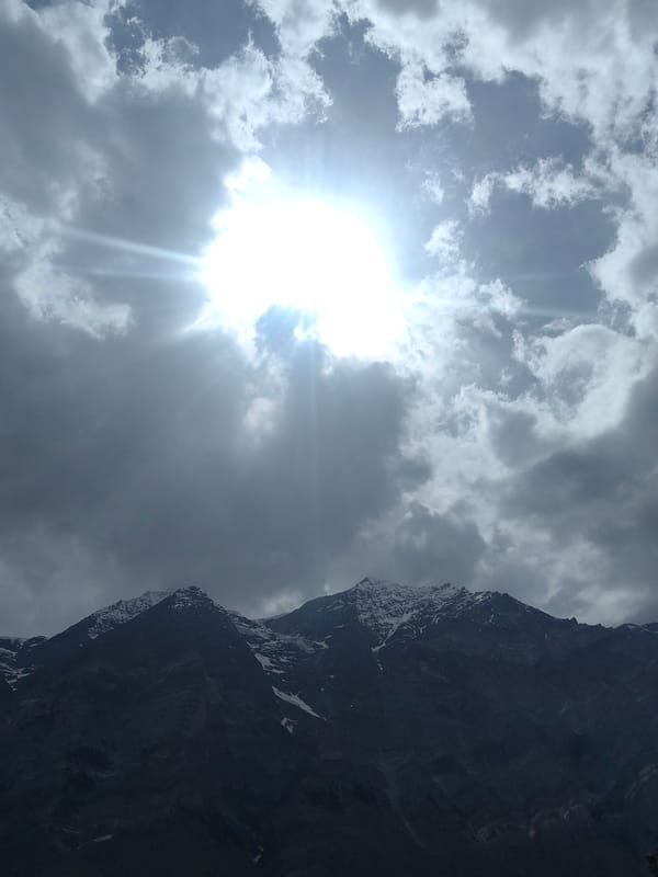 Mountain valley life in Gushal: rivers, monastery, and camp