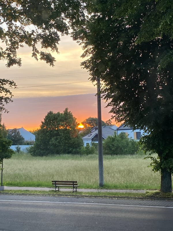 Early morning life captured in Buk, Poland suburbs
