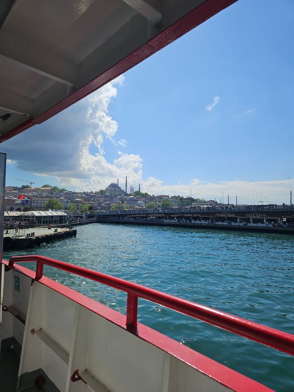 Ordinary afternoon moments captured across Istanbul's Beyoğlu waterfront district