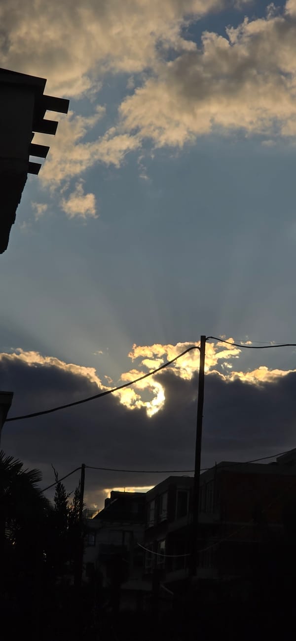 Evening scenes around Plovdiv's streets and skyline