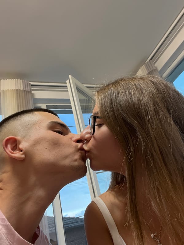 Young couple shares intimate moments in Karavelovo, Bulgaria