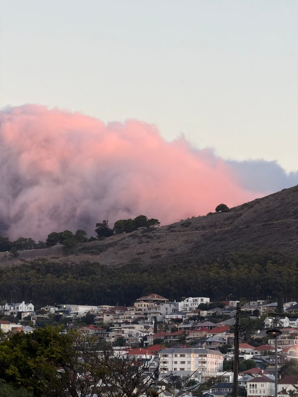 Cape Town coastal sunset views captured by witnesses