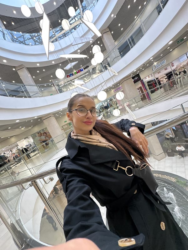 Routine shopping mall visit documented in Yekaterinburg, Russia
