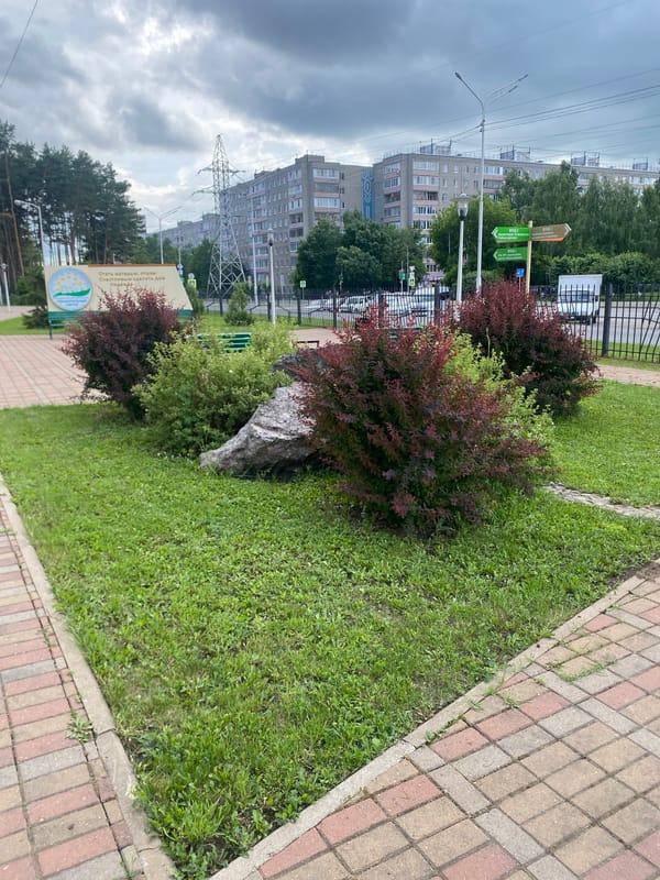 Couple celebrates with flowers at Ufa maternity center
