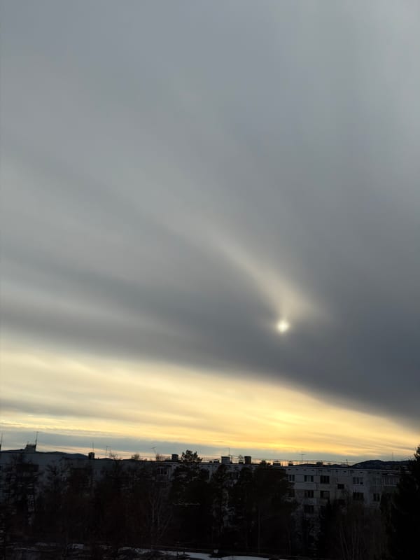 Dawn view captured in Ust-Ilimsk, Russia