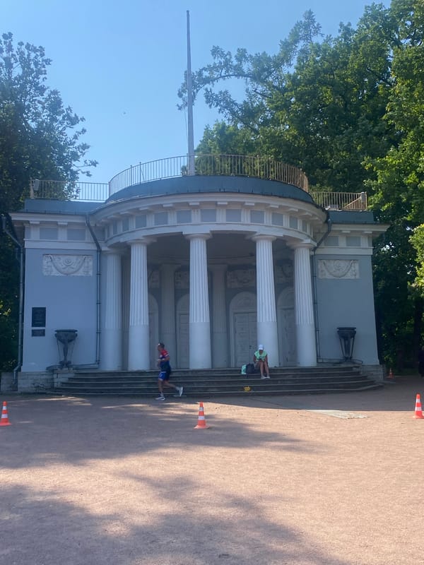 Summer afternoon on the Neva: water, parks, and neoclassical St. Petersburg