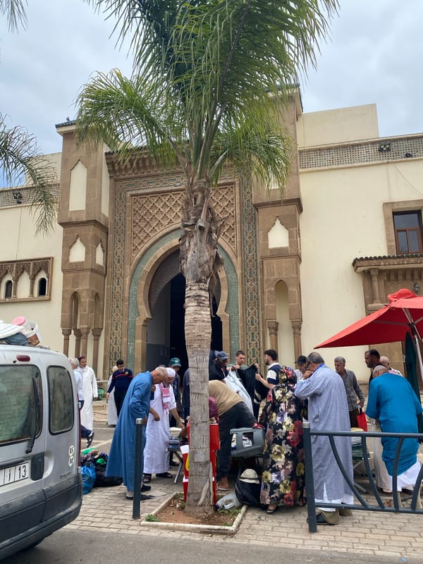Tourist documents mosque, markets, street scenes in Agadir Morocco