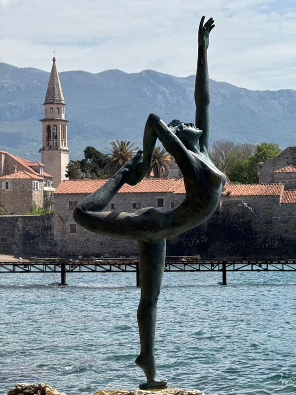 Morning scenes captured around Budva's historic coastline and beaches