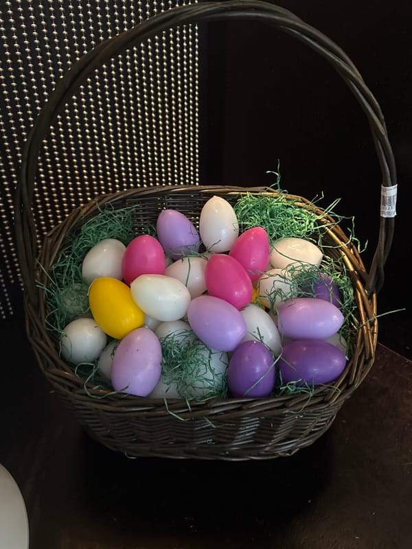Easter decorations displayed in Munich ahead of holiday