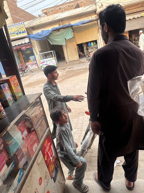 Ordinary street life documented across Multan, Pakistan neighborhoods