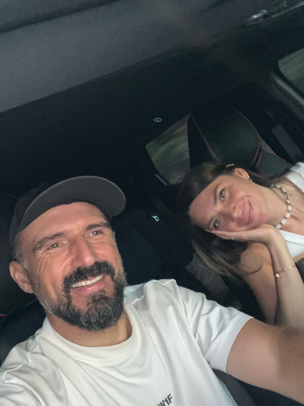 Car selfie moment in Ko Samui, Thailand