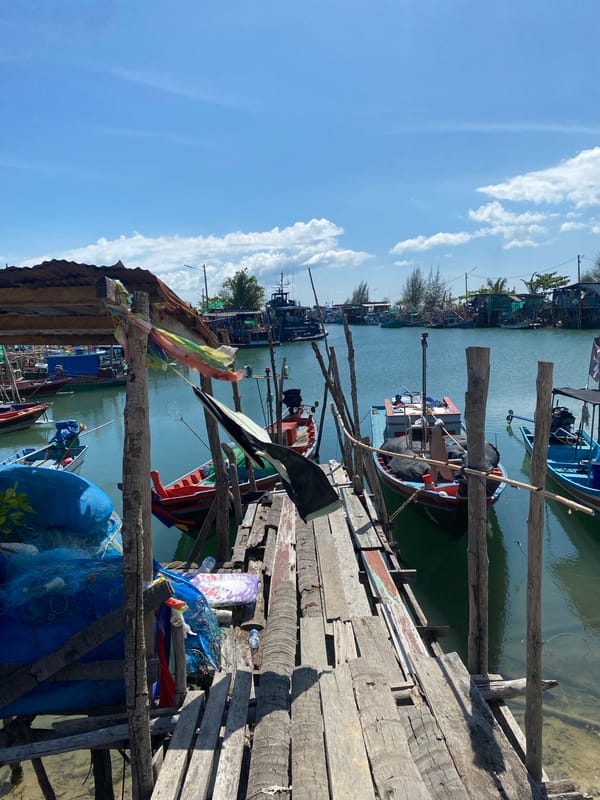 Thai fishing village morning scenes captured in Baan Wok Tum