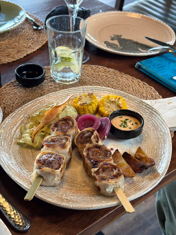 Tourist documents afternoon stroll through coastal Varna, Bulgaria