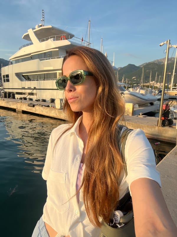 Golden hour scenes captured at Bar Montenegro marina