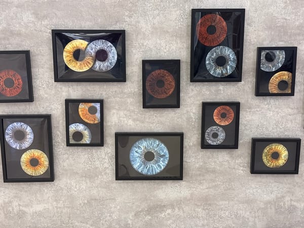 Art displays and promotional graphics spotted in Saint Petersburg
