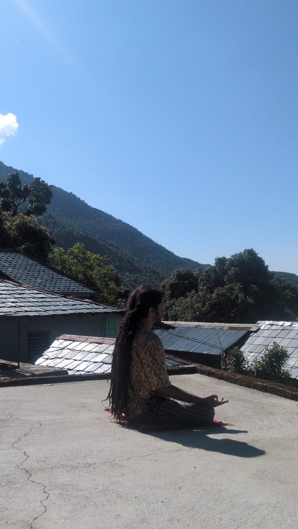 Early morning scenes documented in Dharamshala area villages