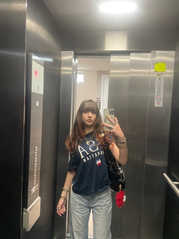 Elevator mirror selfie session in Raanana